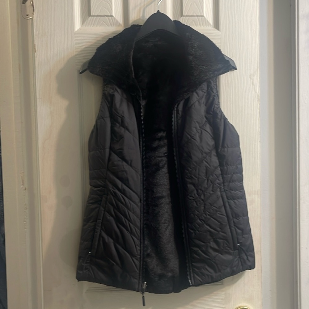 THE NORTHFACE reversible vest size XS